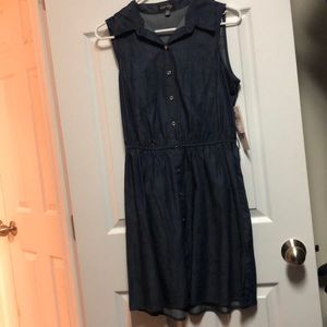 Jean dress NWT